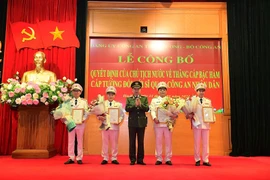 3 Đại tá công an được thăng hàm lên Thiếu tướng