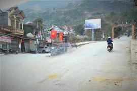 Các nhà hàng, quán ăn bắt đầu đóng cửa tạm thời theo thông báo của UBND huyện. Ảnh: https://xinman.hagiang.gov.vn/