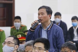 Bị cáo Trịnh Xuân Thanh. Ản: TTXVN