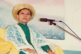 Đặng Thị Trinh tự lập ra "Thanh Hải vô thượng sư", dùng pháp hiệu "Thanh Hải". Ảnh: CACC