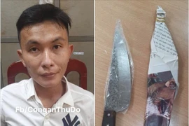 Cầm dao xông vào cửa hàng , cướp chân váy, áo để tặng bạn gái