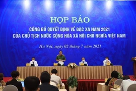 Văn phòng Chủ tịch nước công bố quyết định đặc xá năm 2021