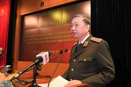 Bộ trưởng Tô Lâm: Trấn áp mạnh tội phạm, không được có tư tưởng ‘xả hơi’