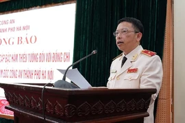 Phó Giám đốc Công an Hà Nội được thăng cấp bậc hàm Thiếu tướng