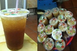 Sự thật hãi hùng về trà đào ngon, rẻ nhất Hà Nội