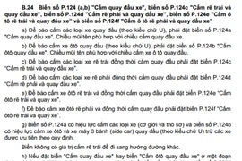 Những biển báo giáo thông tài xế ô tô cần biết