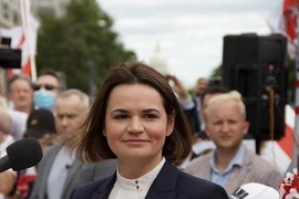 Thủ lĩnh đối lập Belarus - bà Svetlana Tikhanovskaya. Ảnh: TASS
