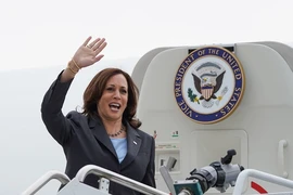 Phó Tổng thống Mỹ Kamala Harris. Ảnh: DETROIT FREE PRESS