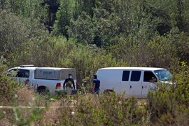 Hiện trường nơi giới chức Mexico tìm thấy xác hai đứa con của Mathew Taylor Coleman hôm 9-8. Ảnh: NBC NEWS