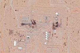 Mỏ khí Conoco (tỉnh Deir oz-Zer, Syria), nơi bị các lực lượng thân Iran tấn công hôm 13-8. Ảnh: RT