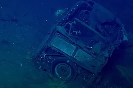 Khó hiểu một chiếc jeep Ford trong xác tàu sân bay Mỹ chìm từ Thế chiến 2