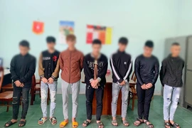 Xử phạt 8 người tham gia đánh nhau gần trụ sở công an huyện