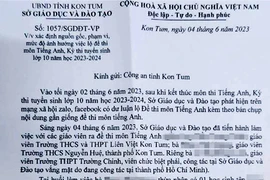 Đề nghị công an vào cuộc điều tra nghi vấn lộ đề thi vào lớp 10
