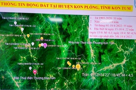Động đất kích thích ở Kon Tum do thủy điện tích nước?