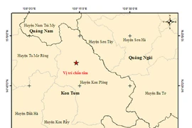 Xảy ra trận động đất mạnh 4.2 độ tại huyện Kon Plông