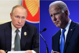 Tổng thống Nga Vladimir Putin (trái) và Tổng thống Mỹ Joe Biden (phải). Ảnh: GETTY