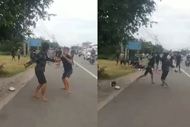 Bình Dương: Sau va chạm giao thông, hai nhóm thanh niên lao vào hỗn chiến