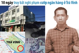 10 ngày truy bắt nghi phạm cướp ngân hàng ở Trà Vinh