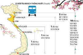 Kế hoạch chạy tàu Tết Nguyên đán Mậu Tuất 2018