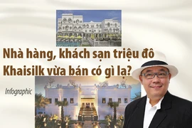 Nhà hàng, khách sạn triệu đô Khaisilk vừa bán có gì lạ?