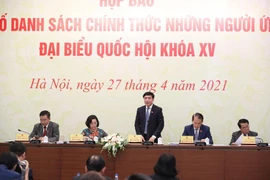 74 người ngoài Đảng ứng cử đại biểu Quốc hội khoá XV