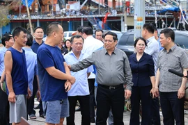 Thủ tướng thị sát, chỉ đạo khắc phục hậu quả bão số 3 tại Quảng Ninh