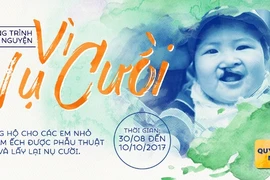 Phát động chương trình thiện nguyện 'Vì nụ cười'