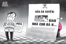 Khi tòa quên tuyên ai phải giao di sản