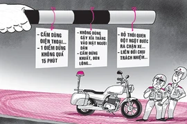 Cấm CSGT "núp lùm", xỉa gậy vào mặt dân