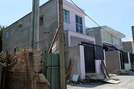 Nhà không phép nằm gần ủy ban phường