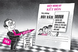 Nhầm tên chồng trong giấy kết hôn