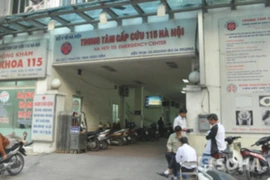 Kiểm điểm 11 người ở Trung tâm Cấp cứu 115 TP Hà Nội