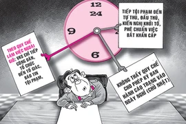 Ký cáo trạng vào Chủ nhật, được không?