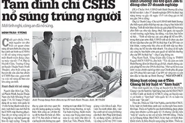 Từ vụ CSHS bắn thủng bụng thanh niên: Nỗi lo cảnh sát thường phục lạm quyền