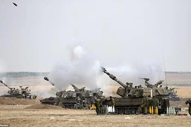 593 người Palestine chết trong chiến sự
