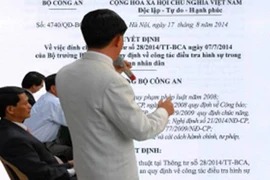 Đính chính văn bản sao cho đúng?