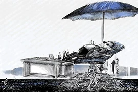  Tranh biếm chống tham nhũng ‘về đích’