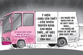 Xe buýt cho phụ nữ: Đề xuất lạ!