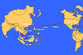 Lại đứt cáp quang AAG nối Internet Việt Nam đi quốc tế 