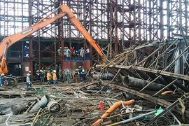 Sập giàn giáo ở Vũng Áng: Công nhân bị ép làm khi giàn giáo đã rung lắc