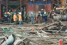 Khởi tố vụ án sập giàn giáo ở Vũng Áng 