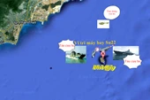 ‘Hai máy bay mất tích nằm cách nhau 700 m’