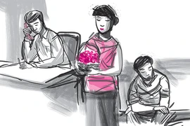 Bó hoa và cuộc điện thoại nửa đêm