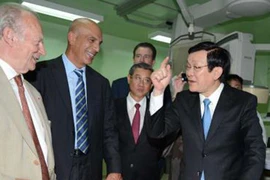 Chủ tịch nước dự khánh thành khu kỹ thuật Viện Tim TP.HCM