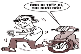 Tác dụng không ngờ khi xe… hết xăng