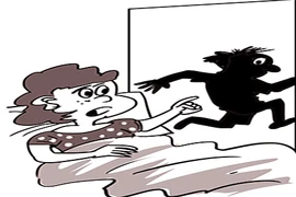 Bắt được trộm nhờ… ngủ nướng