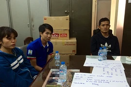 Tuồn giày hiệu khỏi nhà máy bán khắp nước
