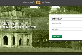 Hà Nội khánh thành hệ thống đăng ký lưu trú trực tuyến