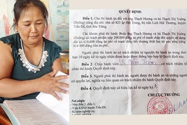 Án chưa có hiệu lực nhưng lại có quyết định thi hành