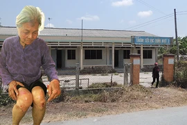 Bà cụ 82 tuổi sống trong sợ hãi